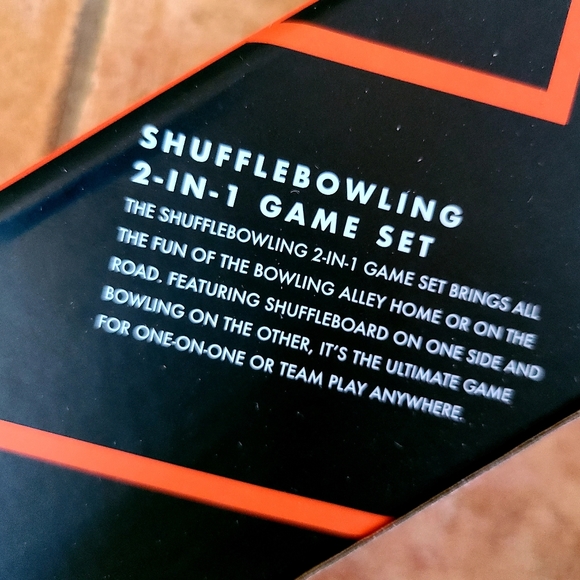 👀50% OFF🎳 NWT‼️ Black Series brand Shuffleboard & Bowling 2-in-1 Game Set - Picture 16 of 16